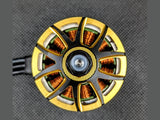 Top-down view of AOS Supernova 4220 motor stator slots and copper coil details