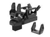 AtomRC modular 2-axis gimbal frame with adjustment knobs and U-shaped mounting bracket