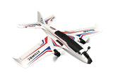 AtomRC Thresher Shark FPV fixed wing RC plane three-quarter front view showing dual propellers and landing gear