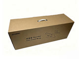 AtomRC Thresher Shark FPV fixed wing product box packaging with handle cutout and aircraft illustration