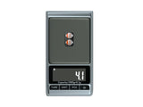 Flywoo CAP2-TVS filter capacitors weighing 4.1g on digital scale