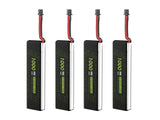 Flywoo Explorer 1S 1000mAh 80C LiHV V2 A30 Battery - 4pcs