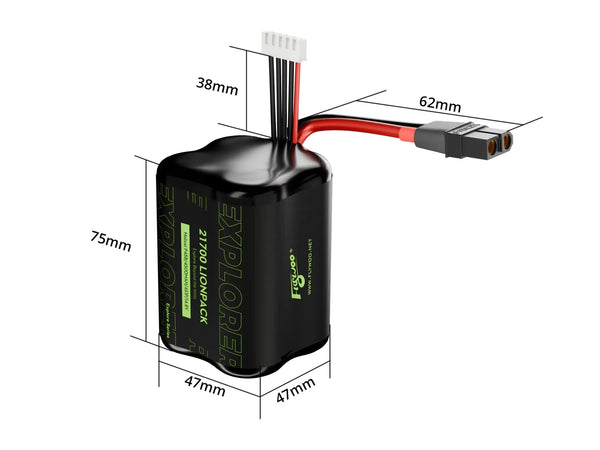 Flywoo Explorer Molicell P45B 21700 4S1P 4500mAh Lionpack Battery