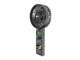 Side view of black Flywoo QuickCool VTX fan with slatted grille