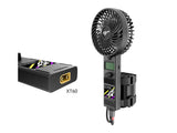 Flywoo QuickCool VTX fan with XT60 battery pack attached