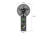 Flywoo QuickCool VTX portable fan with LCD screen and rotary dial