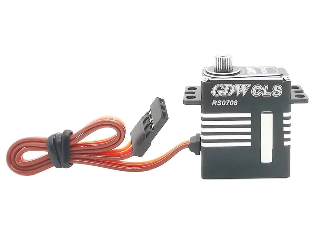 mini digital servo metal gear GDW RS0708 High Speed Coreless Motor Metal Gear 350°/360° Mini Digital Servo