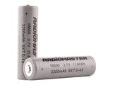 Radiomaster 18650 3200mAh 3.7V Lithium Ion Batteries 