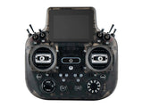 Radiomaster GX15 MAX ExpressLRS radio controller with transparent black casing and silver control sticks