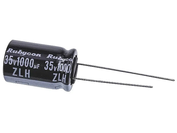 Rubycon ZLH 35V 1000uF Low ESR Capacitor - 10pcs – defianceRC