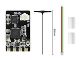 Sequre ELRS 2.4GHz receiver kit with T-antenna and 80mm cable