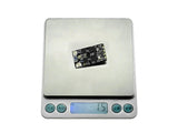Ultra-lightweight 1.5g Sequre ELRS 2.4GHz receiver on digital scale