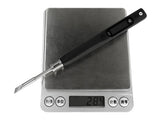 Lightweight Sequre S99 soldering iron on scale showing compact design for RC enthusiasts