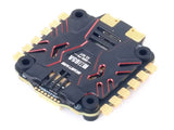 Side profile of black Skystars KM65 ESC with mounting holes