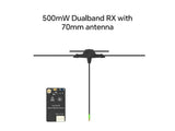 iFlight ExpressLRS Dualband TCXO Receiver 500mW