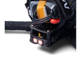 itsFPV ERA Chase Lights RGB LED mounted on drone frame with red glow and TPU housing