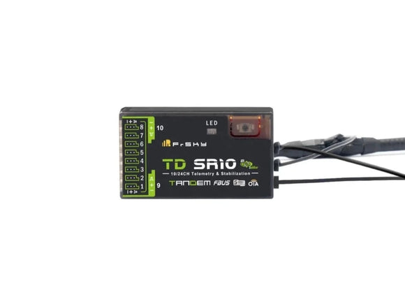 FrSky TD SR10 Dual-Band 2.4GHz 900MHz ADV Stabilize Receiver