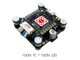 BrainFPV Radix F4 Flight Controller + gOSD (Custom Graphical OSD, Baro, Stackable, Betaflight) - defianceRC