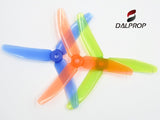 DALPROP T5040 V2 3-blade Crystal Color Props for FPV Racing ( 2 CW, 2 CCW ) - defianceRC