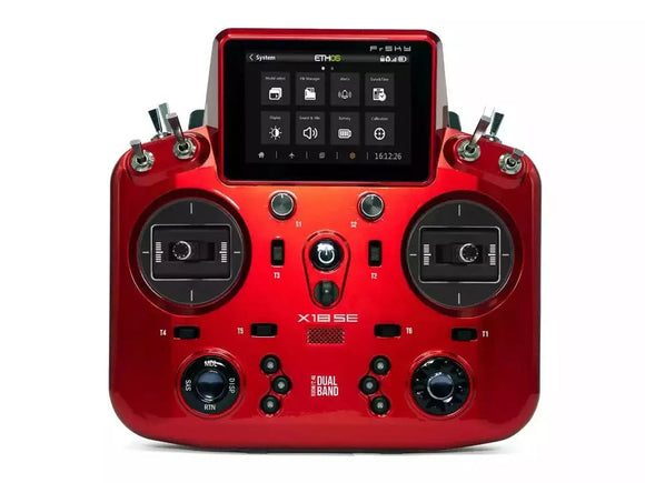 FrSky Tandem X18SE Dual Band 900MHz/2.4GHz Radio Special Edition Cardinal Red