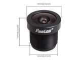 RunCam 2.3mm Wide Angle 150° FPV Lens RC23 - defianceRC