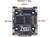 ZeeZ Design F7 2020 Flight Controller Dimensions